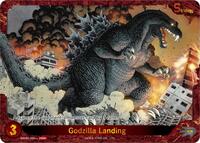 Godzilla Landing (EBP01-030++) (Promotion Pack Vol.4) | Promo Cards | PRSP | Foil | #EBP01-030++