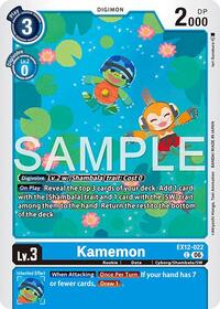 Kamemon | Digital World Shambala | Common | Normal | #EX12-022 C