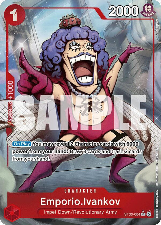 Emporio.Ivankov (Full Art) ST30-004 C Foil