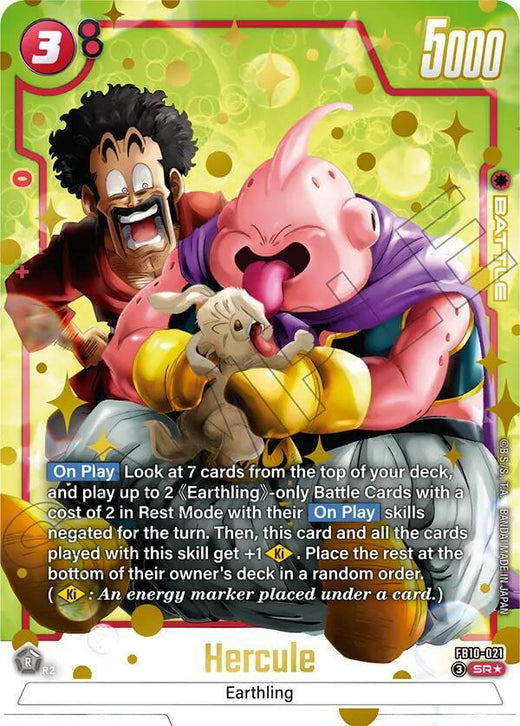 Hercule - FB10-021 (Alternate Art) Super Rare Holofoil