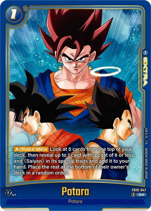 Potara (Alternate Art) FB10-047 Rare Holofoil