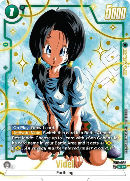 Videl (Alternate Art) FB10-064 Super Rare Holofoil
