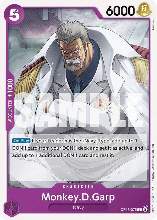 Monkey.D.Garp OP16-075 C