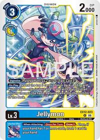 Jellymon | Digital World Shambala | Rare | Foil | #EX12-023 R