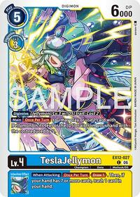 TeslaJellymon | Digital World Shambala | Common | Normal | #EX12-027 C
