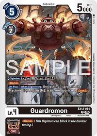 Guardromon | Digital World Shambala | Common | Normal | #EX12-054 C