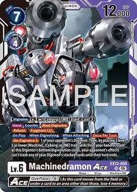 Machinedramon ACE | Digital World Shambala | Super Rare | Foil | #EX12-059 SR