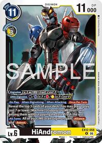 HiAndromon | Digital World Shambala | Rare | Foil | #EX12-058 R