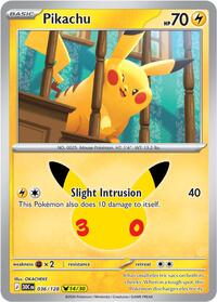 Pikachu - 036/128 | ME: 30th Celebration | Unspecified | #036/128