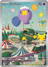 Drifloon | ME: 30th Celebration | Illustration Rare | Unspecified | #136/128
