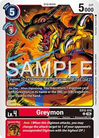 Greymon | Digital World Shambala | Uncommon | Normal | #EX12-010 U