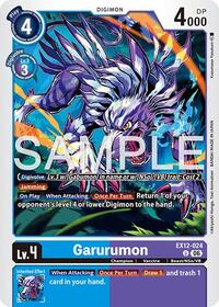 Garurumon | Digital World Shambala | Uncommon | Normal | #EX12-024 U