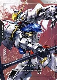 Resource (RP-038) (Premium Accessory Set - Mobile Suit Gundam: Iron-Blooded Orphans) | Promotional Resource Tokens | Promo | Holofoil | #RP-038