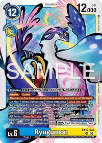 Ryugumon | Digital World Shambala | Super Rare | Foil | #EX12-036 SR