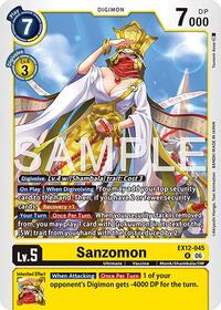 Sanzomon | Digital World Shambala | Rare | Foil | #EX12-045 R