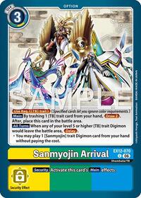 Sanmyojin Arrival | Digital World Shambala | Common | Normal | #EX12-070 C