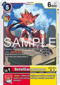 BetelGammamon | Digital World Shambala | Common | Normal | #EX12-013 C