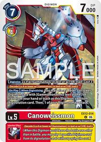 Canoweissmon | Digital World Shambala | Uncommon | Normal | #EX12-014 U