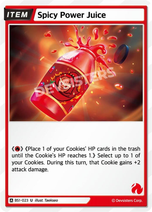 Spicy Power Juice BS1-023 Uncommon