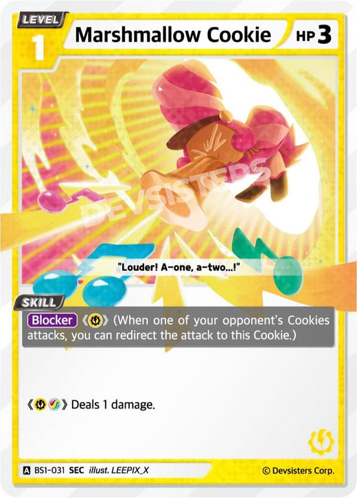 Marshmallow Cookie (SEC) BS1-031 Secret Rare