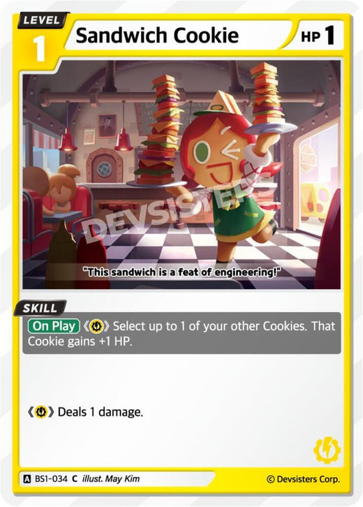 Sandwich Cookie BS1-034 Common