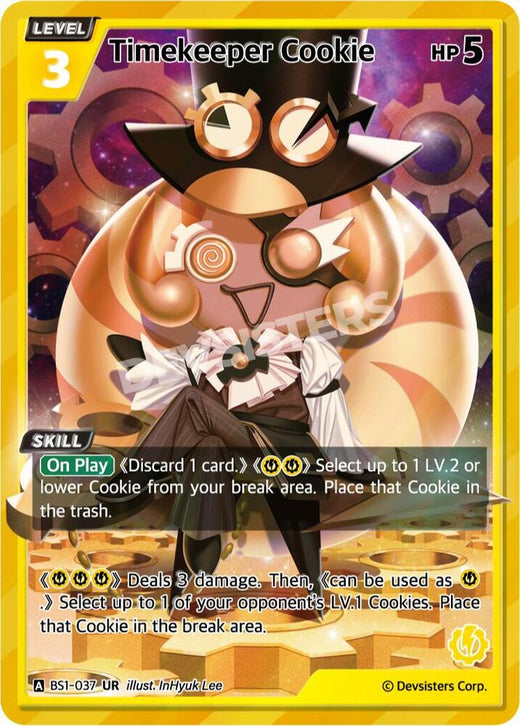 Timekeeper Cookie BS1-037 Ultra Rare Foil