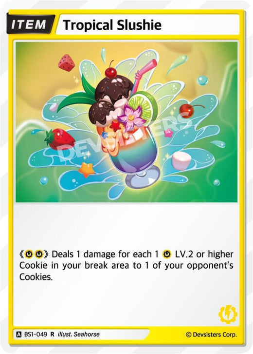Tropical Slushie BS1-049 Rare