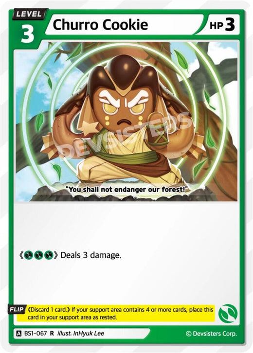 Churro Cookie (Ver. 1) BS1-067 Rare Foil