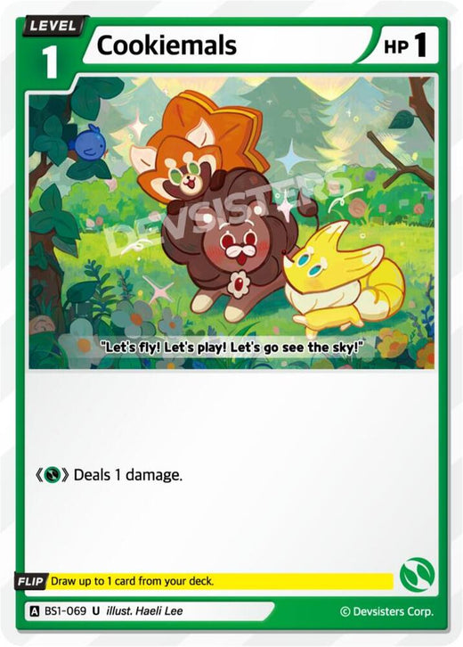Cookiemals BS1-069 Uncommon