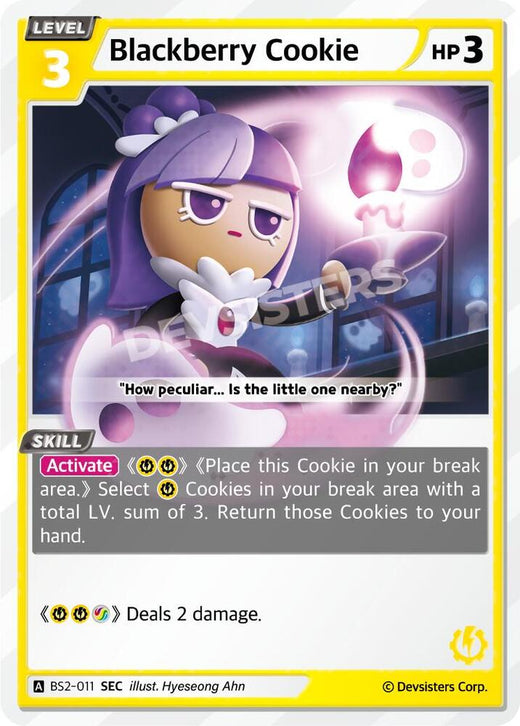 Blackberry Cookie (SEC) BS2-011 Secret Rare