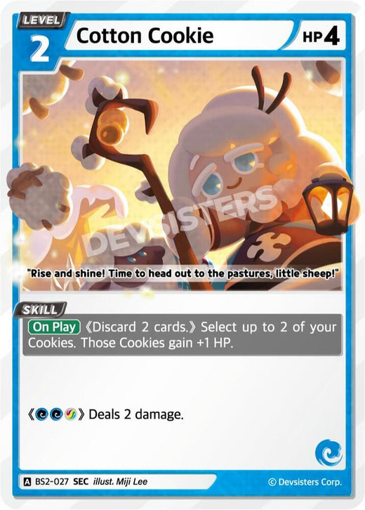 Cotton Cookie (SEC) BS2-027 Secret Rare