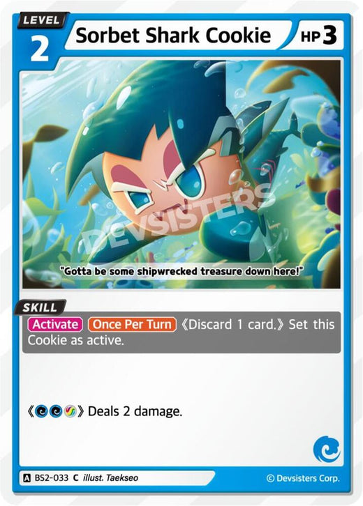 Sorbet Shark Cookie BS2-033 Common