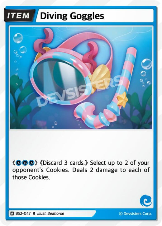 Diving Goggles BS2-047 Rare Foil