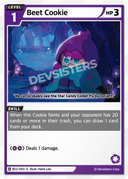 Beet Cookie BS2-060 Common