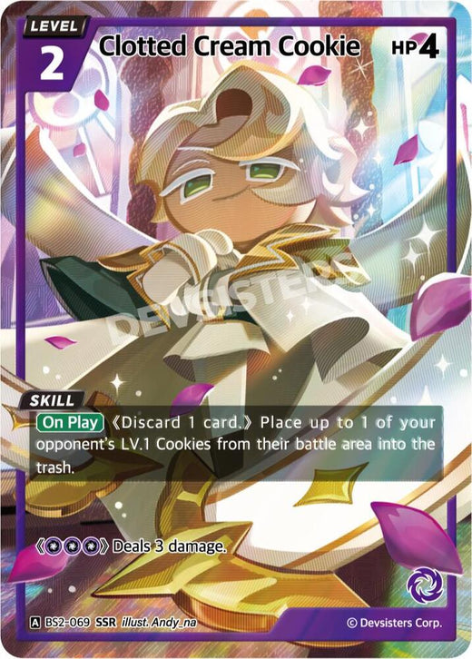 Clotted Cream Cookie BS2-069 Secret Super Rare