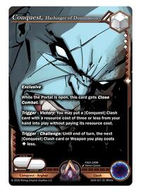 Conquest, Harbinger of Domination | Spoils of the Vault | Promo | Unspecified | #SotV-021