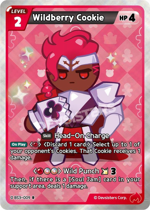 Wildberry Cookie (009) BS3-009 Rare Foil