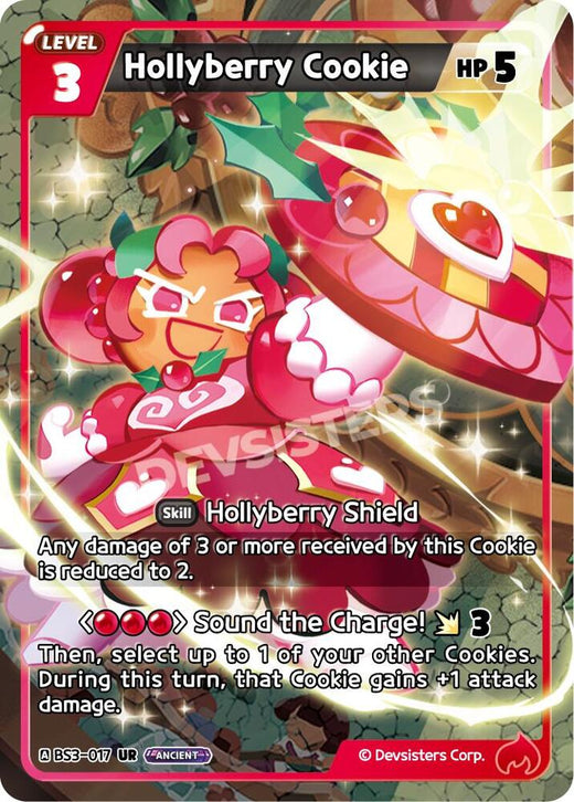 Hollyberry Cookie BS3-017 Ultra Rare