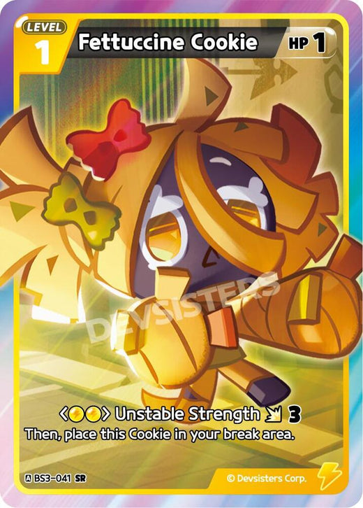 Fettuccine Cookie BS3-041 Super Rare