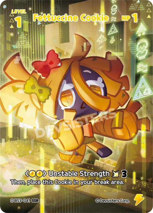 Fettuccine Cookie (SSR) BS3-041 Secret Super Rare