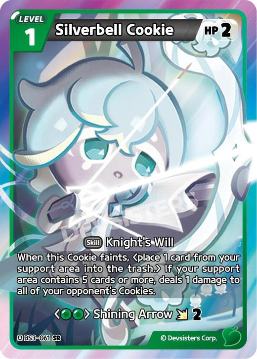 Silverbell Cookie BS3-061 Super Rare Foil