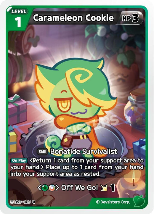 Carameleon Cookie BS3-063 Uncommon