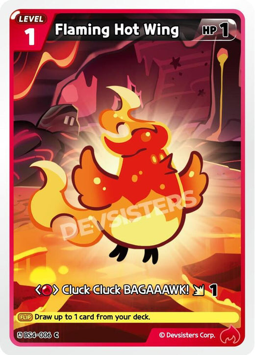 Flaming Hot Wing BS4-006 Common
