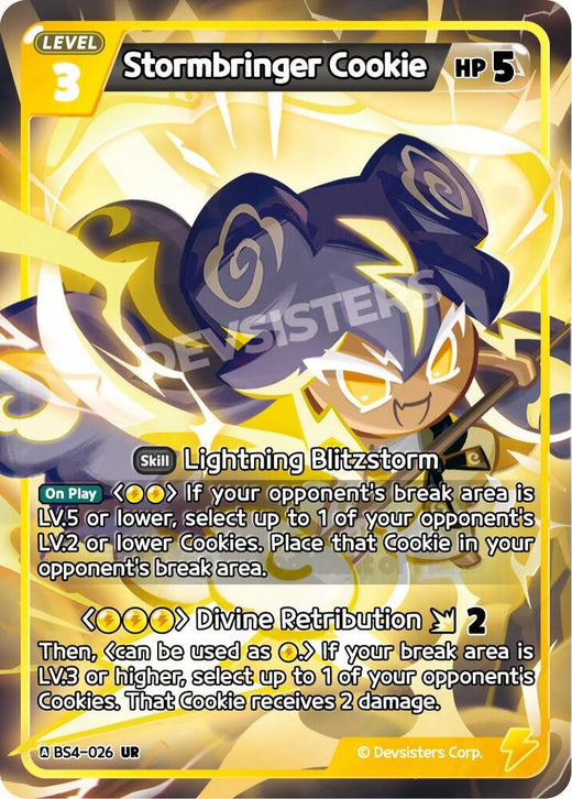 Stormbringer Cookie BS4-026 Ultra Rare Foil