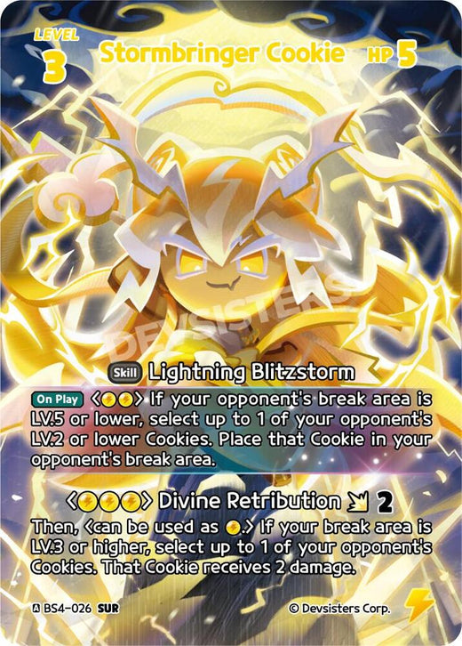 Stormbringer Cookie (SUR) BS4-026 Secret Ultra Rare