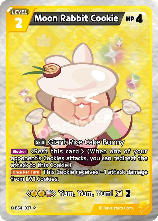 Moon Rabbit Cookie (027) BS4-027 Rare Foil