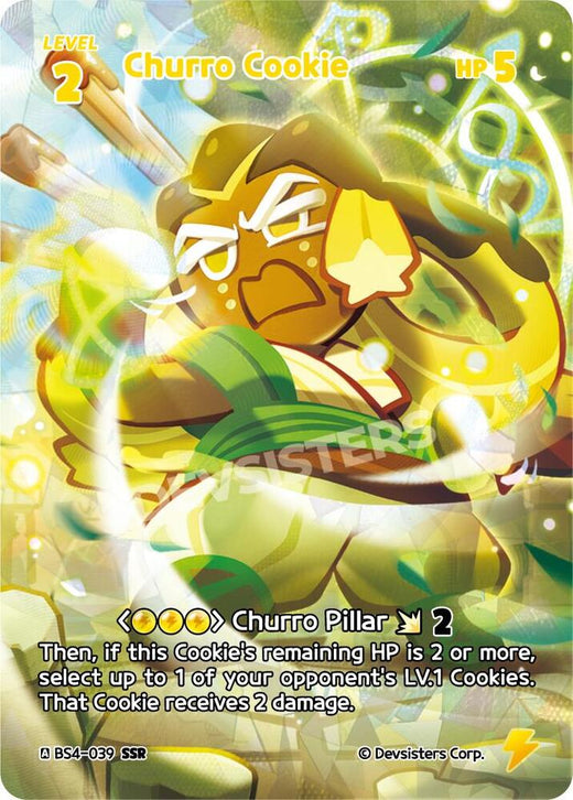 Churro Cookie (SSR) BS4-039 Secret Super Rare