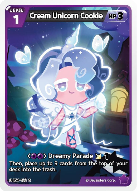 Cream Unicorn Cookie BS4-103 Common