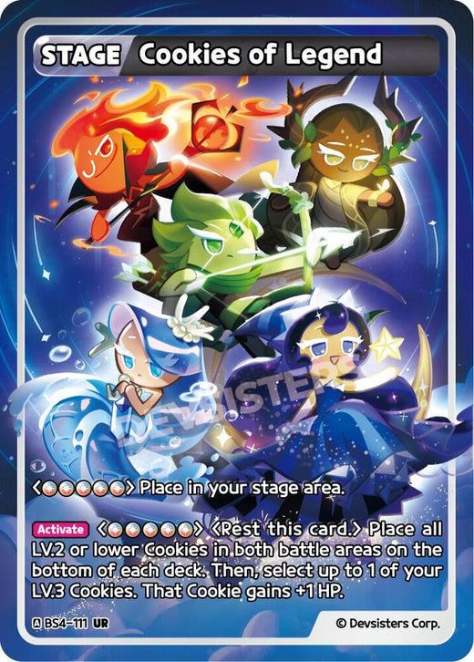Cookies of Legend BS4-111 Ultra Rare Foil