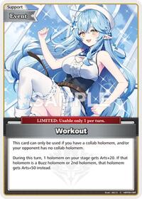 Workout (C) | Ayakashi Vermilion | Common | Normal | #hBP06-094